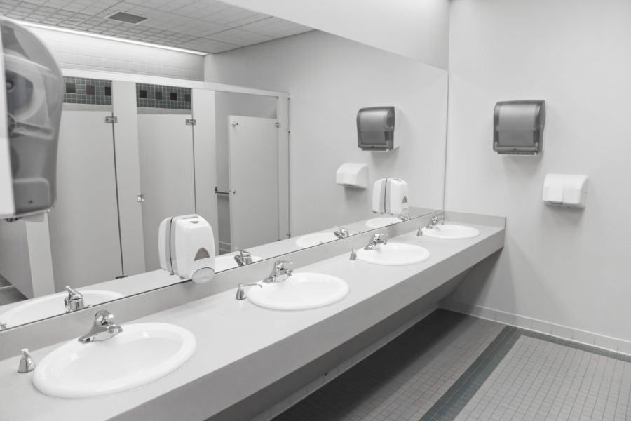 Restroom Cleaning by System4 of Washington
