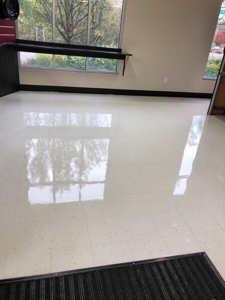 Commercial Floor Strip & wax in Camas, WA (1)